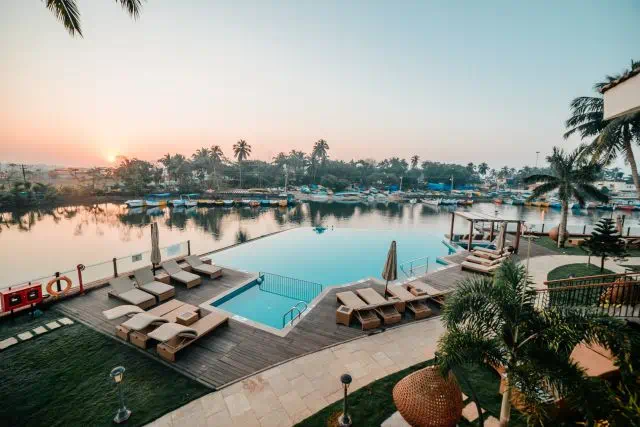 Infinity Pool at Acron Waterfront Resort