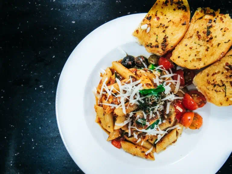 Pasta at The River Restaurant