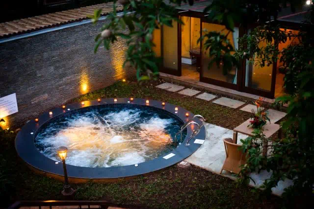 Jacuzzi at The Waterfront Resort